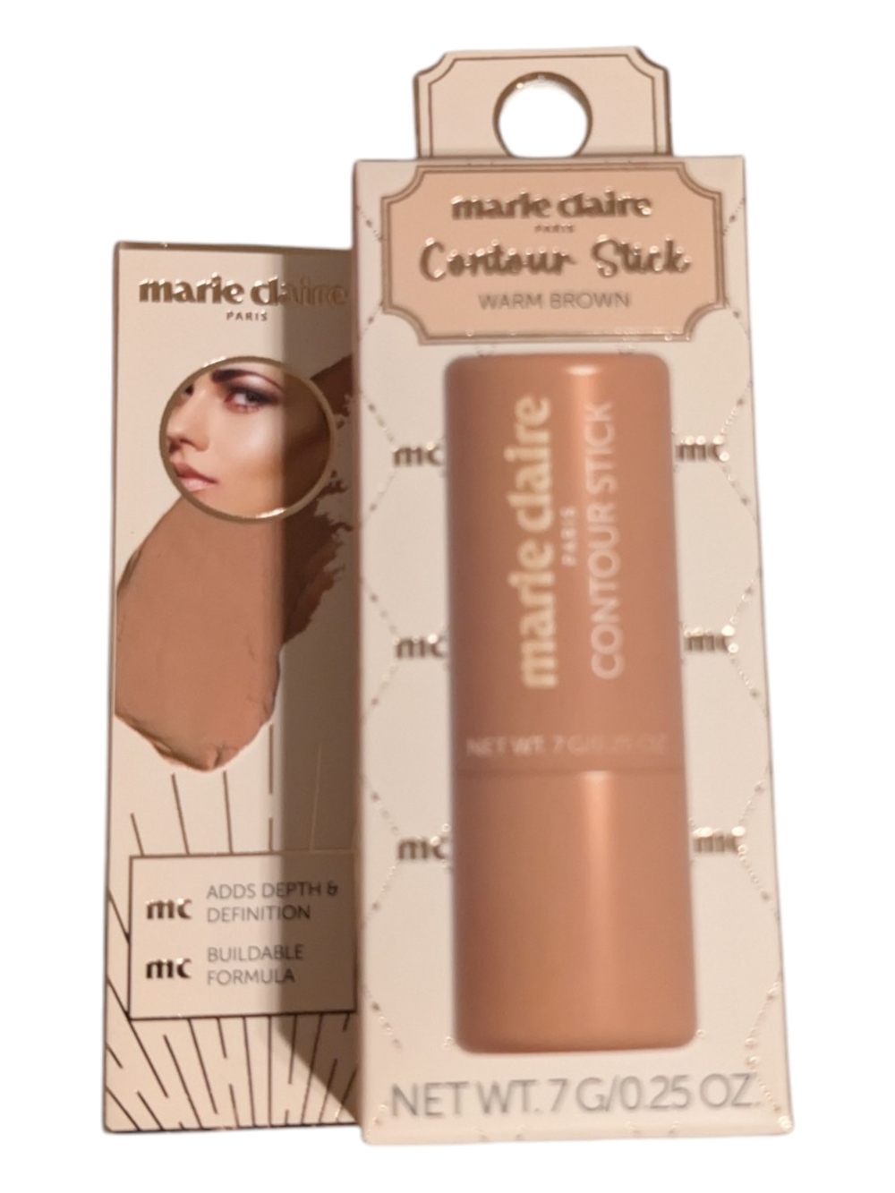 Marie Claire Contour Stick - Warm Brown